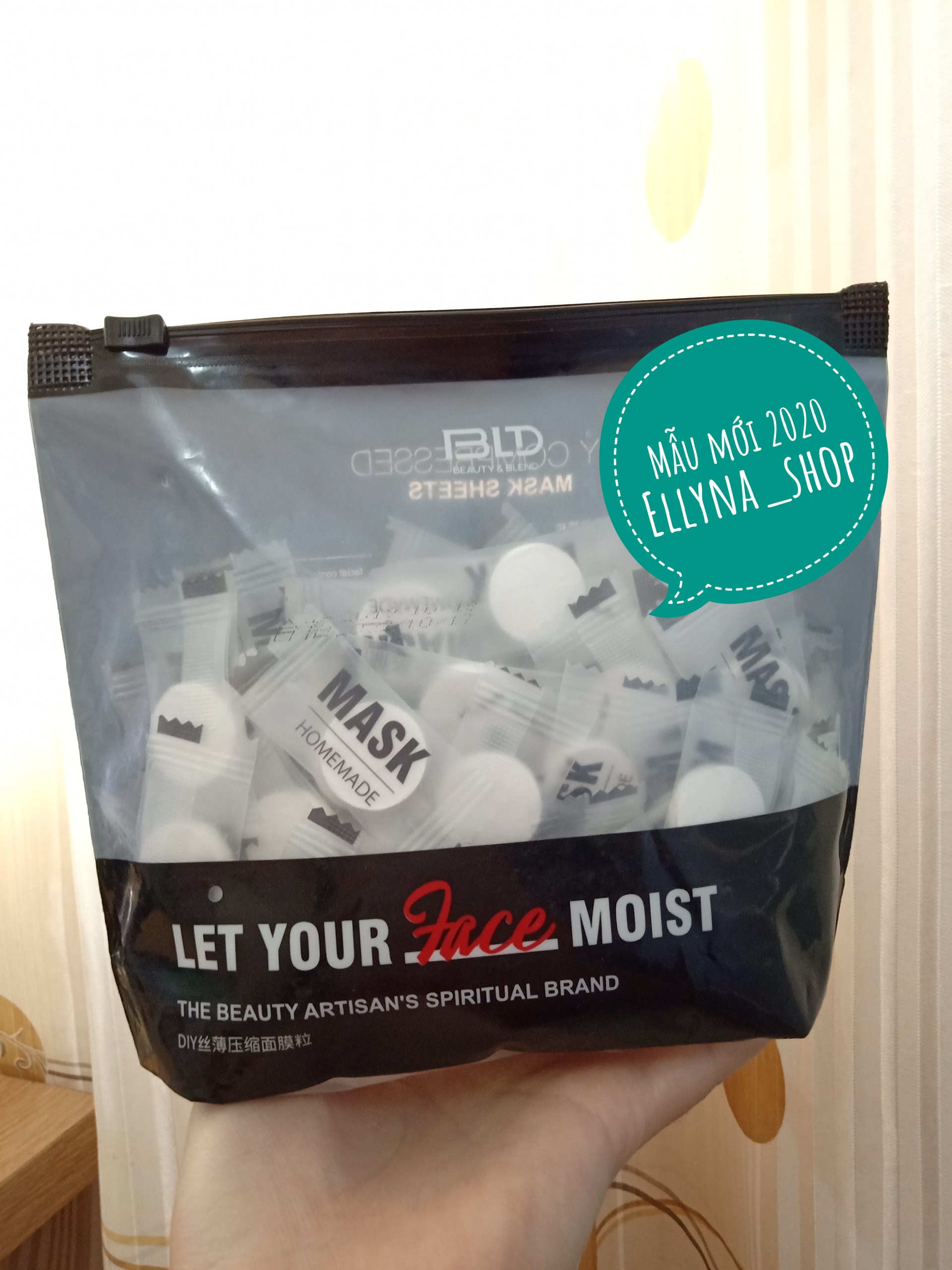 Mặt Nạ Nén Beauty Blend Homemade Silk Mask Helper (bản lụa) - milana-shop - HCM
