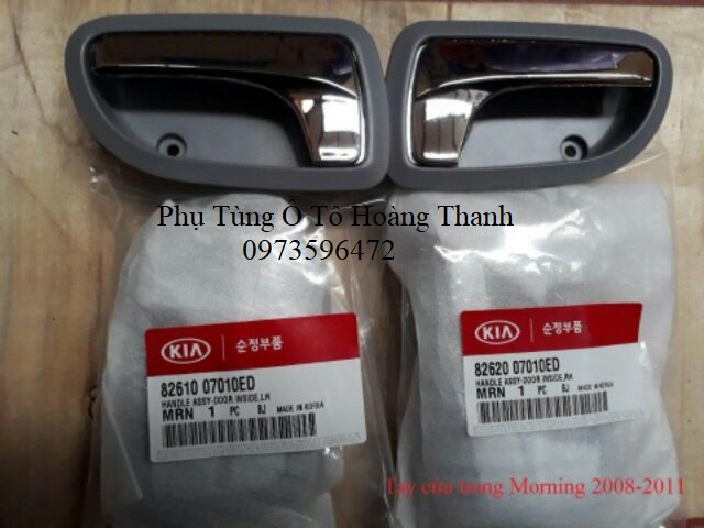 Tay mở cửa trong kia morning
