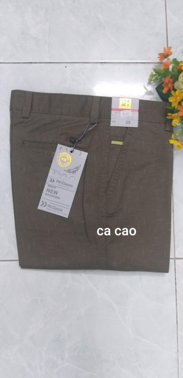 [HCM]Quần kaki trung niên vải in dấu trừ