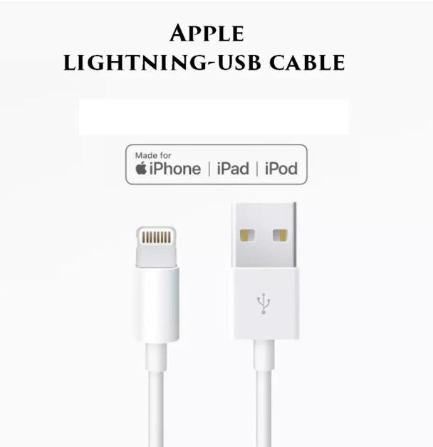 Cáp Lightning USB cho iPhone iPad IPod Mac-1M, bền đẹp, chắc chắn, bảo hành dài hạn