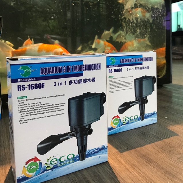 Máy bơm bể cá cảnh - Máy bơm nước bể cá cảnh rs 1680F
