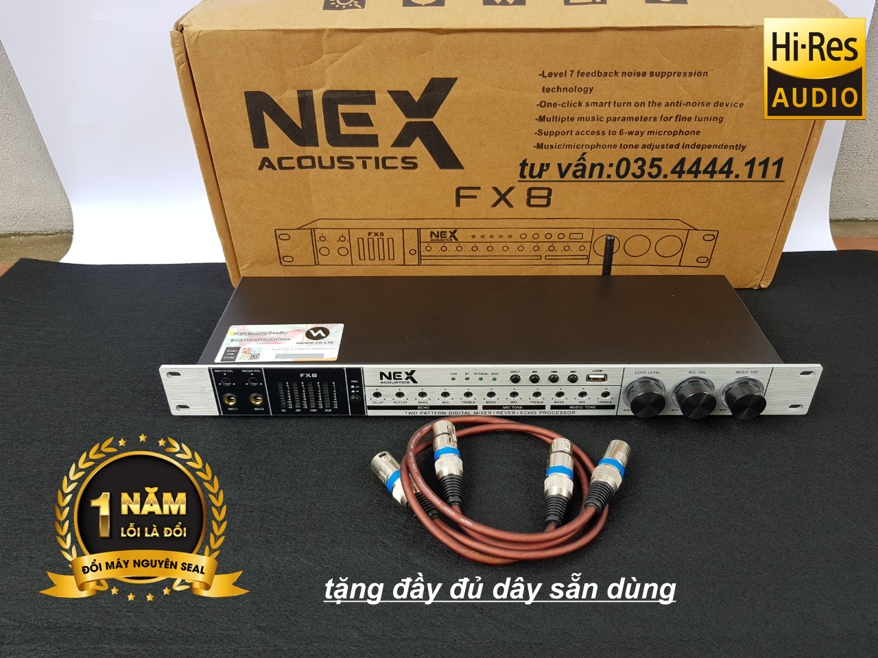 Vang cơ nex fx8 chống hú