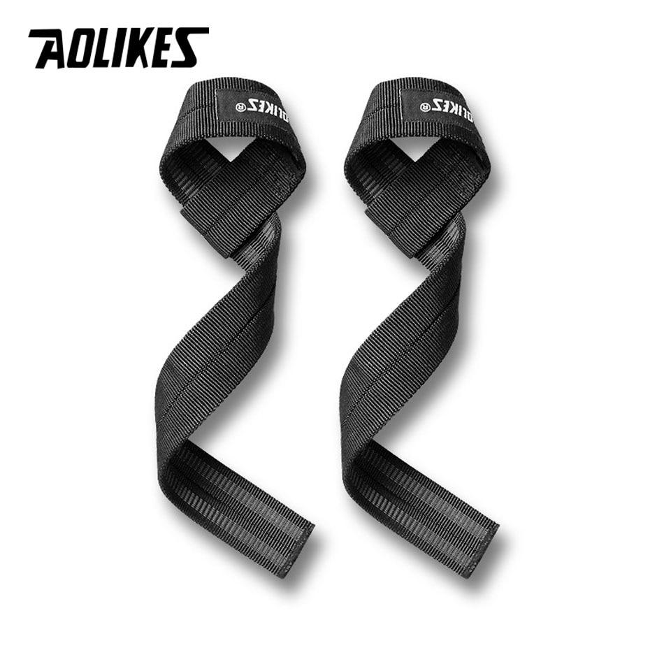 Bộ 2 dây đai quấn cổ tay kéo lưng nâng tạ, tập xà đơn sport wrist bands aolikes ye-7635