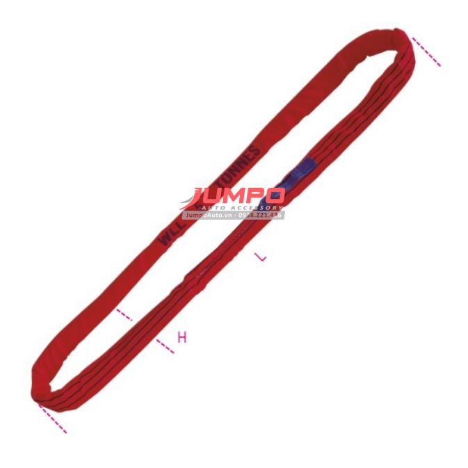 Cáp vải cẩu hàng tròn 5 tấn vòng tròn endless