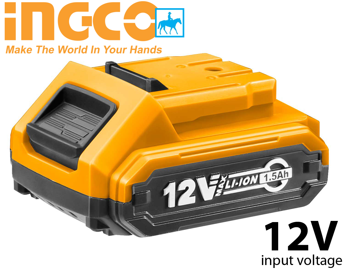 Pin sạc 12v 1.5ah li-ion lithium-ion total ingco fbli12151