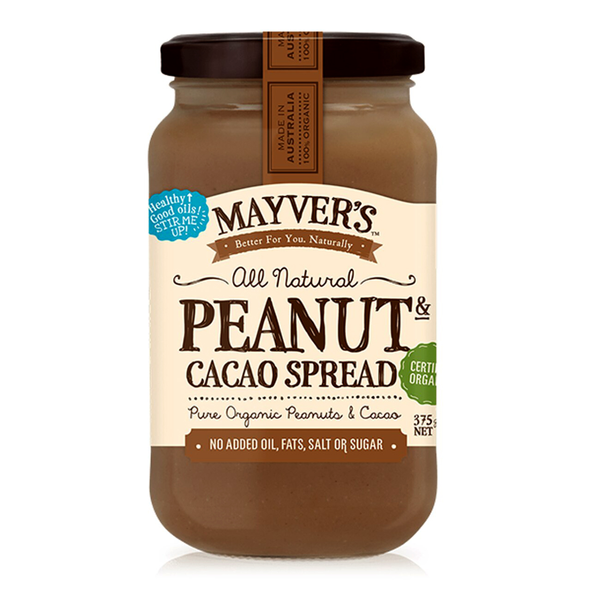 Bơ đậu phộng cacao hữu cơ