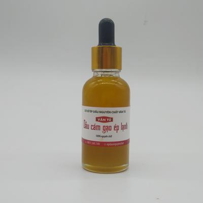 DẦU CÁM GẠO THÔ, NGUYÊN CHẤT  (không tinh luyện)