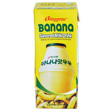 Sữa tươi binggrae hàn quốc hương chuối 200 ml