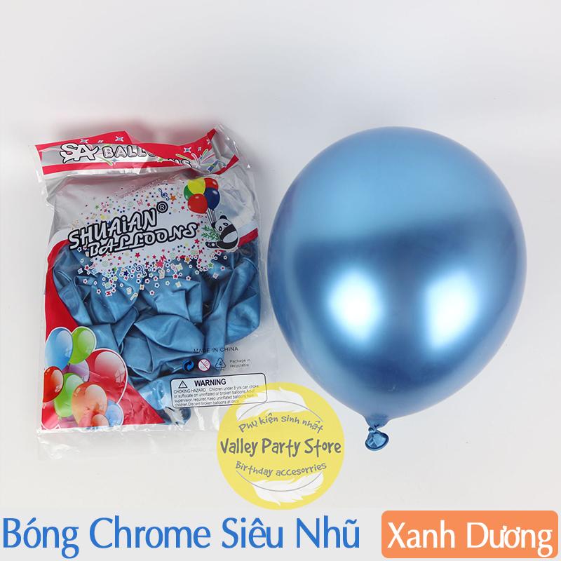 Bong Bóng Siêu Nhũ Mạ Chrome- Bóng siêu nhũ đẹp-Bóng siêu nhũ Nhiều Màu