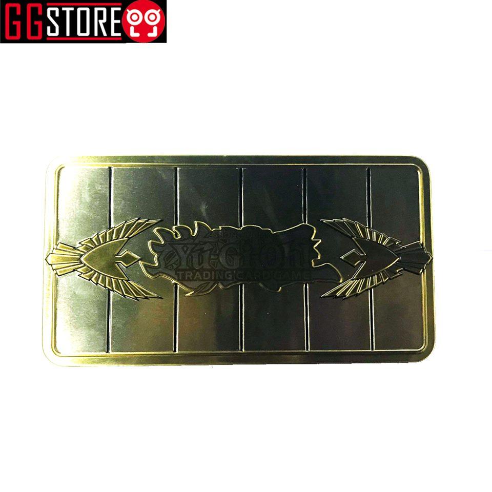 Hộp đựng bài Yugioh kim loại - Gold Sarcophagus 2019 [Hộp rỗng]