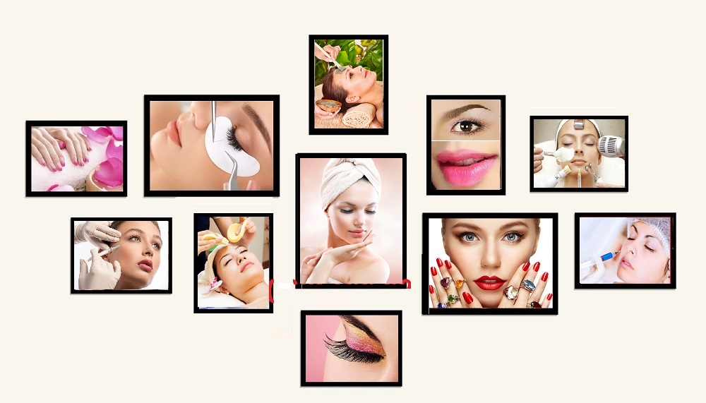 BỘ 11 TRANH FOMEX: TRANH SPA, TRANH NỐI MI, TRANH FILER...