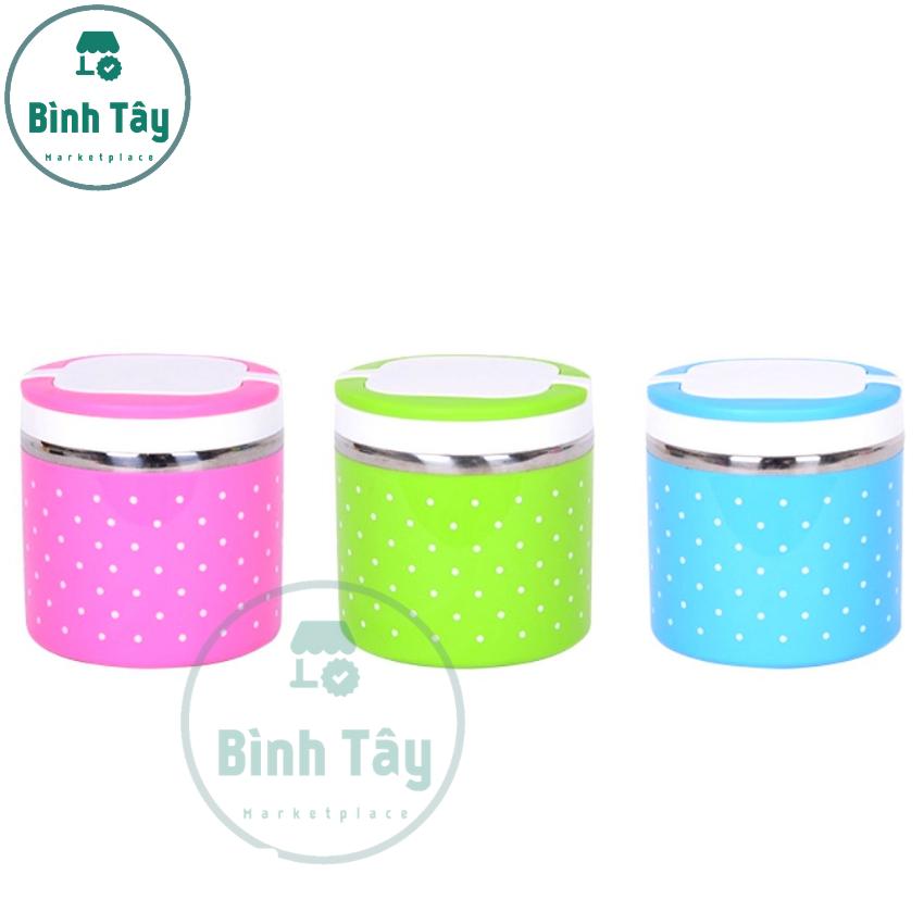 [HCM]Camen Giữ Nhiệt 1 Ngăn / Khay Đựng Cơm - Hộp Cơm Giữ Nhiệt 1 Tầng Hàng Cao Cấp dung tích 630ml BT-C026