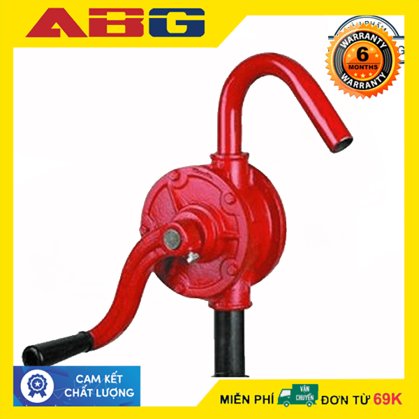 Bơm Dầu Quay Tay Bằng Gang ABG - Sử Dụng Rộng Rãi Trong Các Xí Nghiệp, Cây Xăng,...Thiết Kế Tinh Xảo, Bền Đẹp Theo Thời Gian - ABG Shop