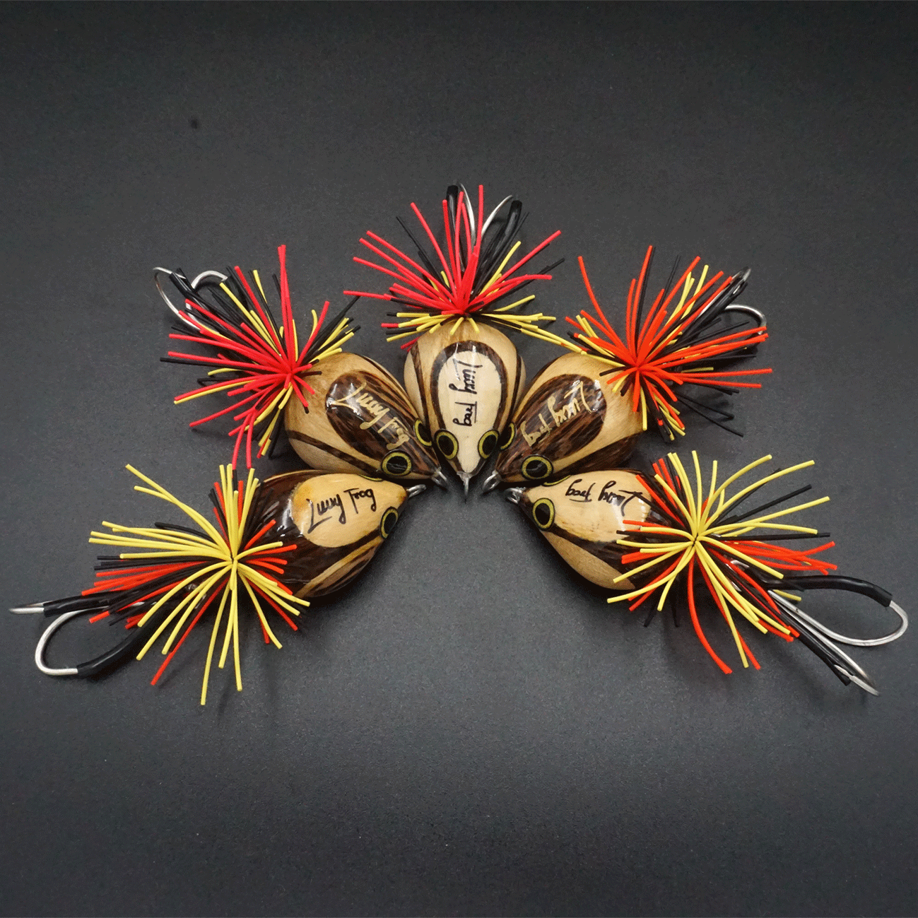 Chuột gỗ lướt Rat 35 Classic - mồi giả câu lure cá lóc - Lucky Frog Thái Lan