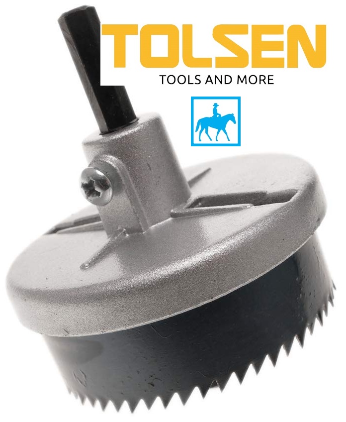 Bộ 7 mũi khoét lỗ gỗ từ 26mm tới 63mm tolsen 75869