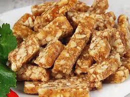 15 cái kẹo lạc vừng truyền thống thơm ngon khó cưỡng= 150g