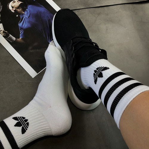 Tất Vớ Adidas Cổ Cao 3 Stripes Chính hãng Authentic
