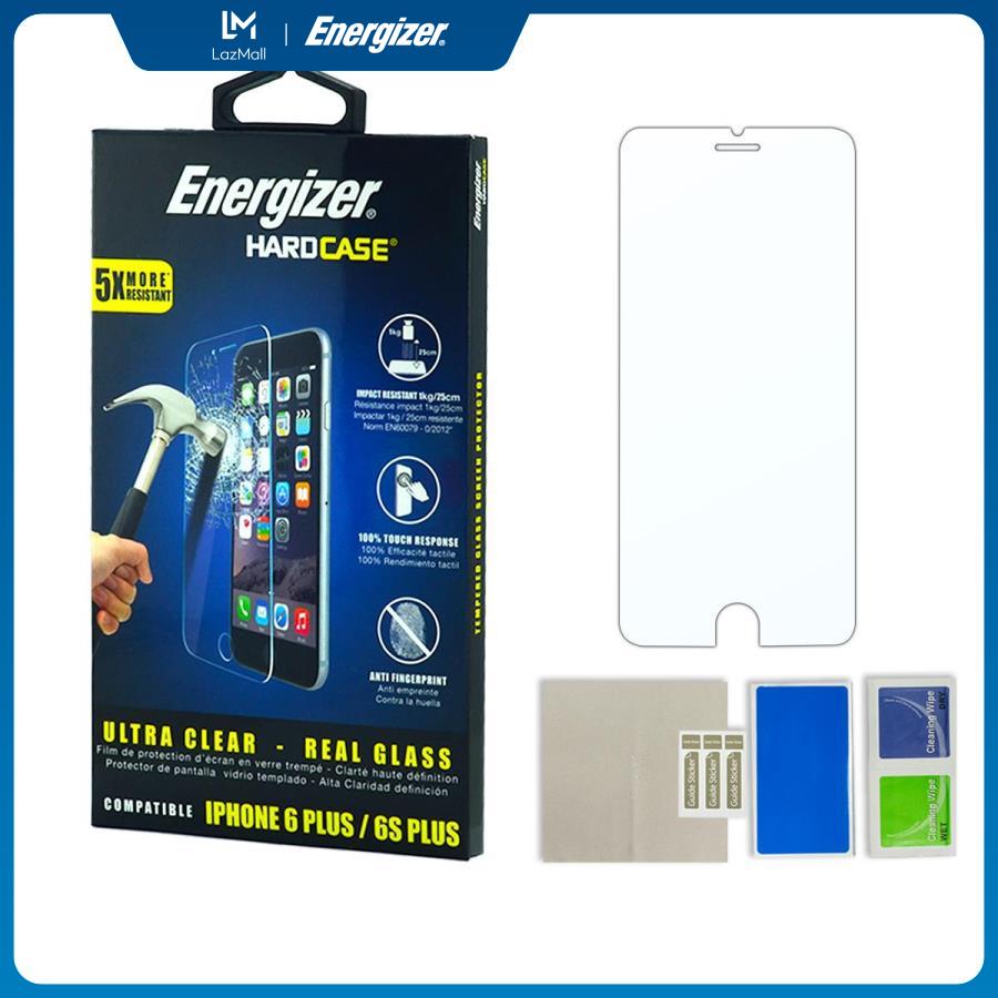 BỘ MIẾNG DÁN MÀN HÌNH CƯỜNG LỰC IPHONE 6PLUS ENERGIZER HC - ENSPCOCLIP6SP