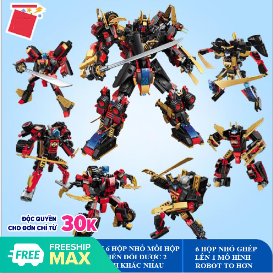 Bộ lắp ráp QMJM mô hình robot chiến binh sao băng