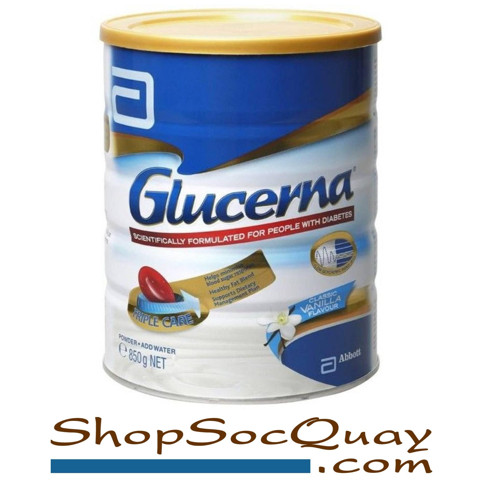 Sữa tiểu đường Glucerna Úc hộp 850g