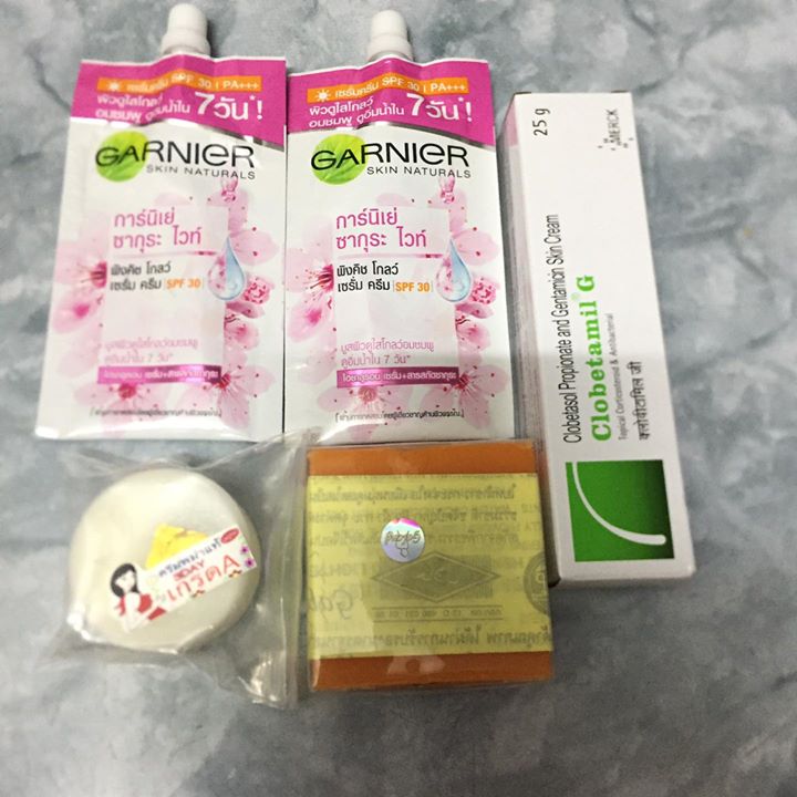 Bộ 5 MÓN Clobetamil G Thái Lan CHÍNH HÃNG