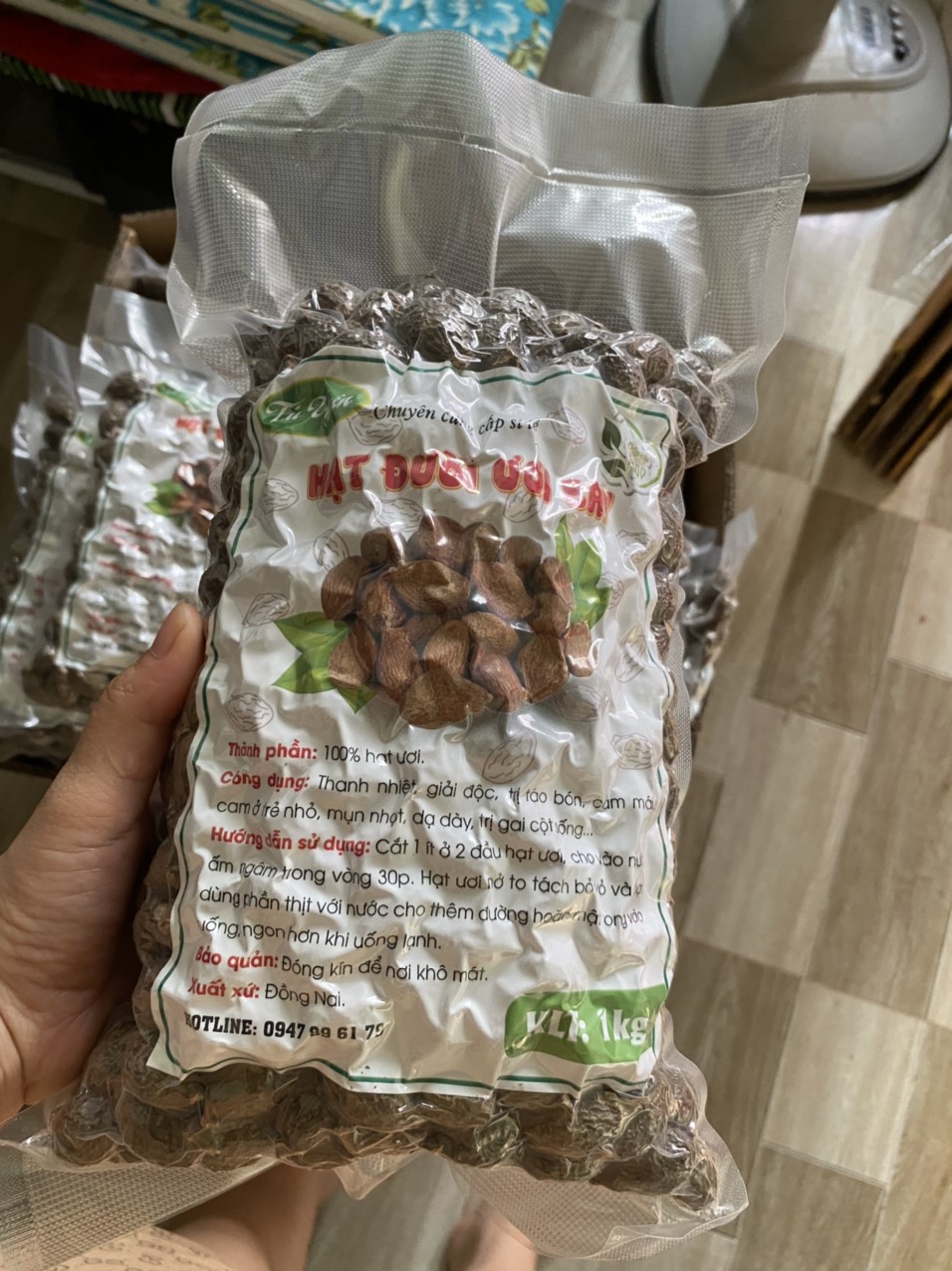 Hạt đười ươi bay rừng Nam Cát Tiên