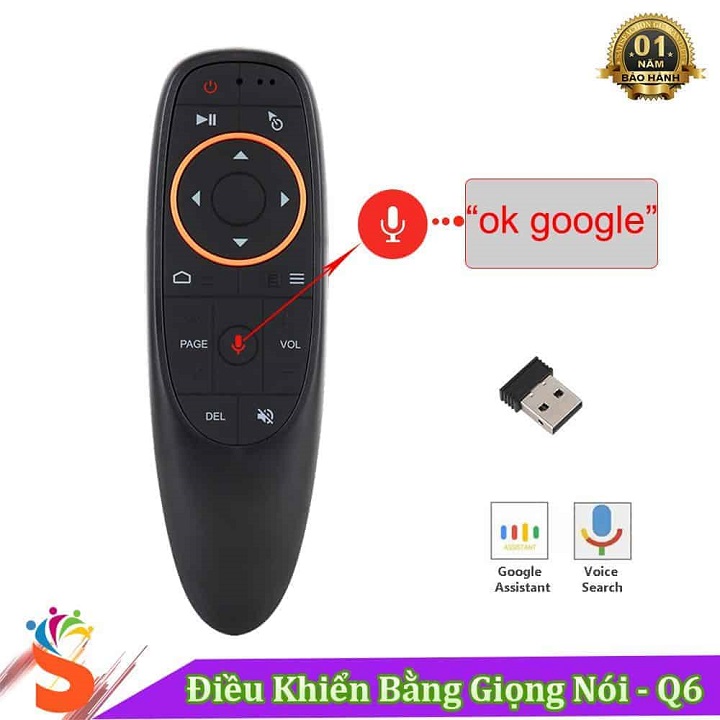 Điều khiển tìm kiếm giọng nói g10s -