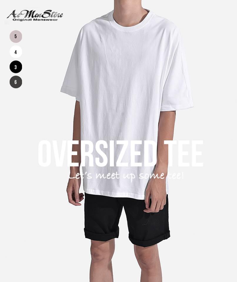 Áo thun nam oversized Routine