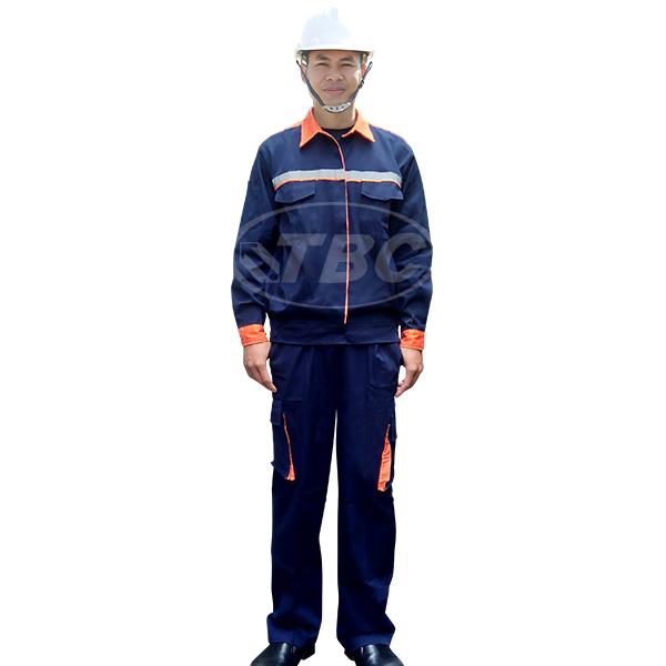 Quần áo bảo hộ pang rim phối phản quang tbc size l