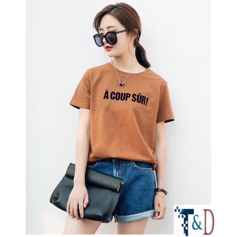 Áo thun nữ things coup mine thời trang nhiều màu