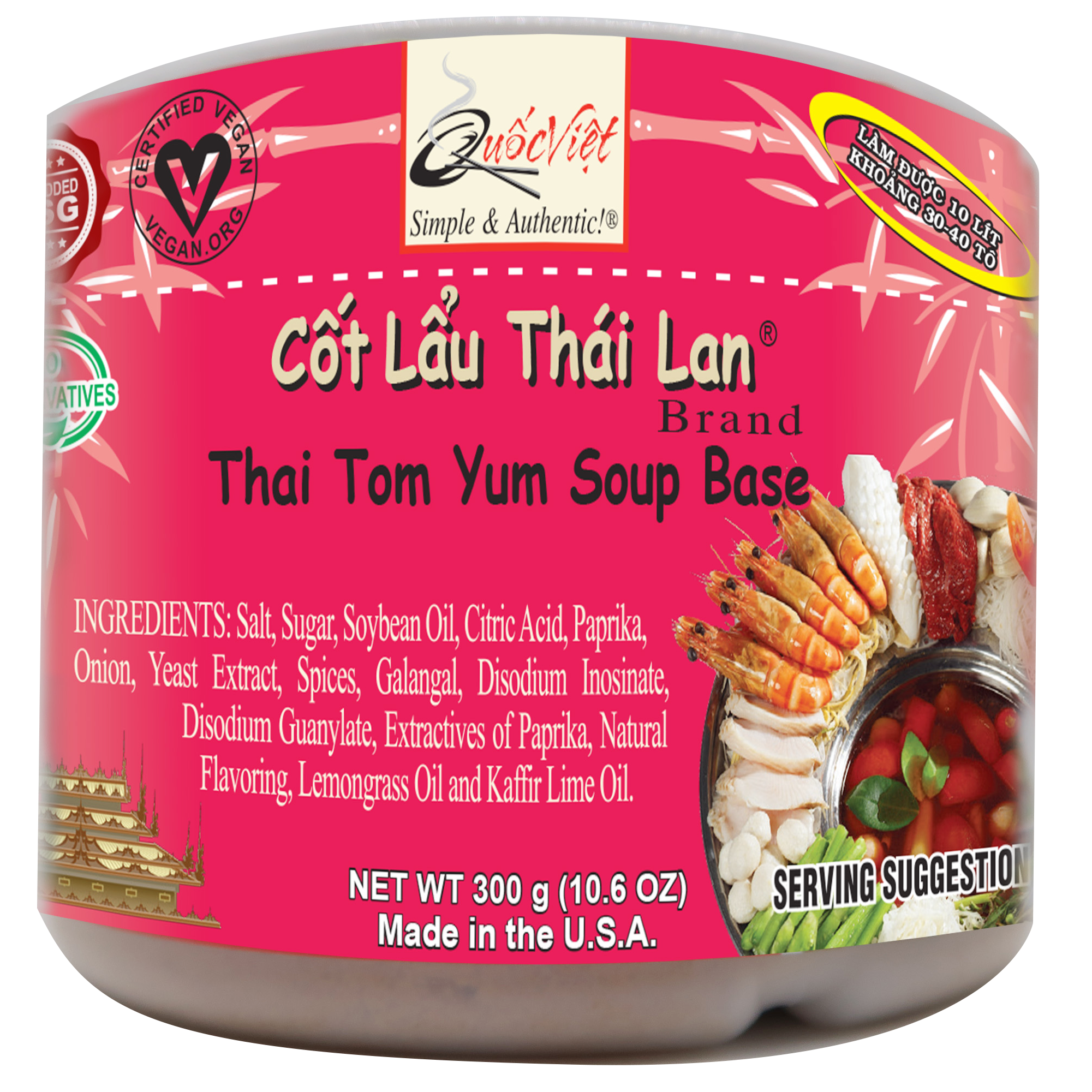 [HCM]GIA VỊ NẤU Cốt Lẩu Thái Quốc Việt 300G