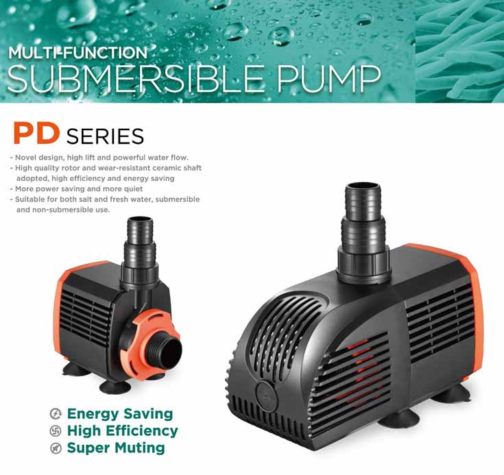 Máy Bơm Nước Bể Cá Periha PD-5200 25W - Máy Bơm Lọc Nước Hồ Cá Cao Cấp