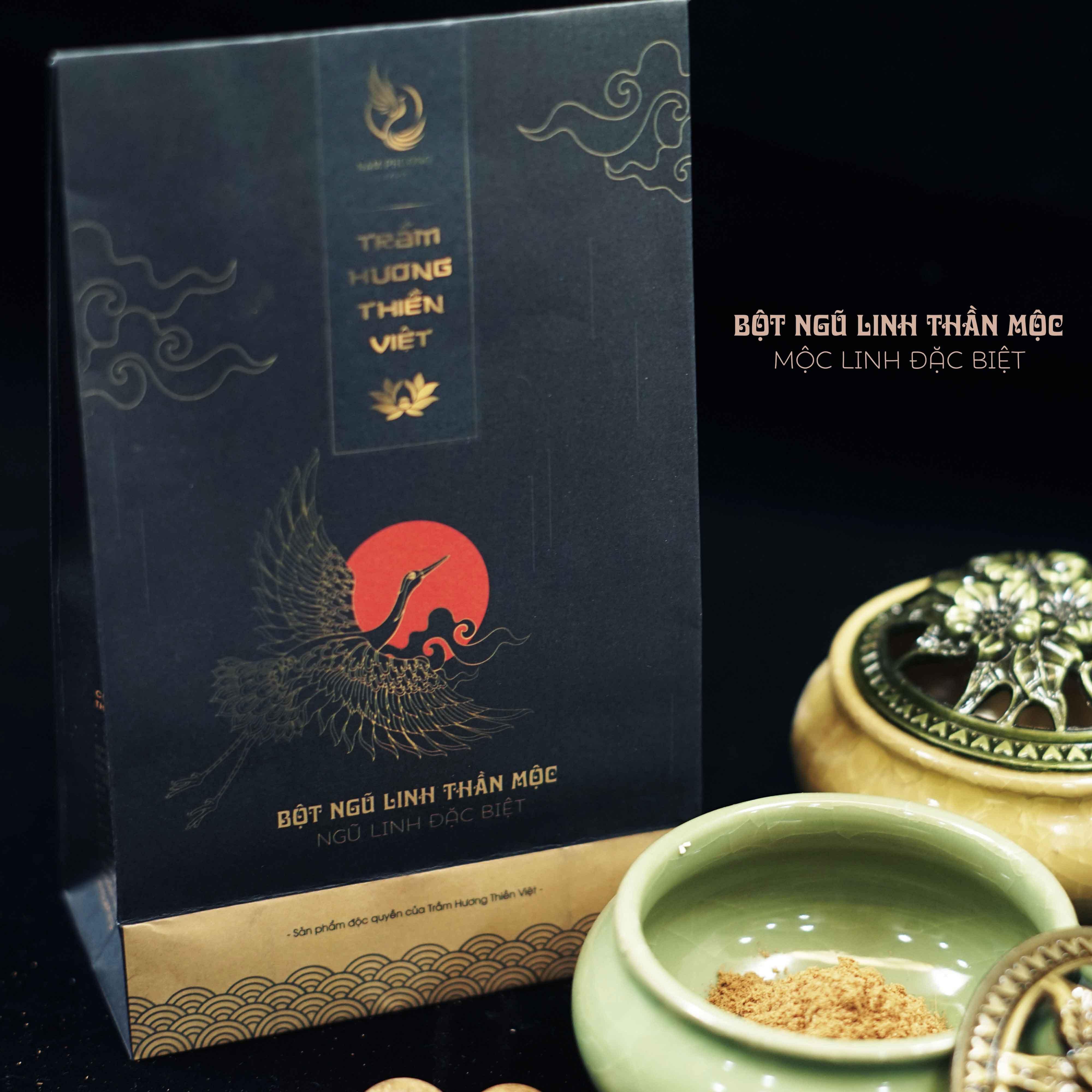 Bột Xông Nhà Tẩy Uế Trừ Tà Phong Thủy Ngũ Linh Thần Mộc