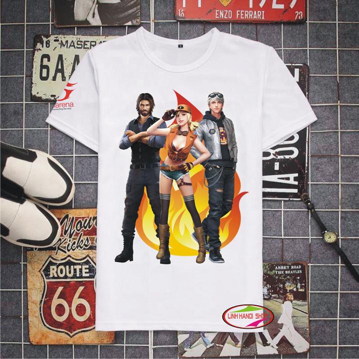 Áo thun Free Fire - maxim-misha-anderew