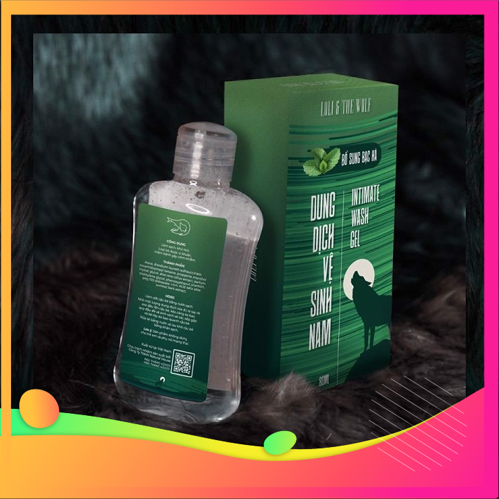 [HCM]Dung Dịch Vệ Sinh Nam Loli The Wolf 80ml - Chính hãng- TAPHAR
