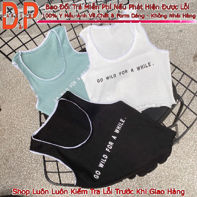 [HCM]Áo Ba Lỗ Croptop Nữ Viền Bèo Siêu Xinh Thời Trang