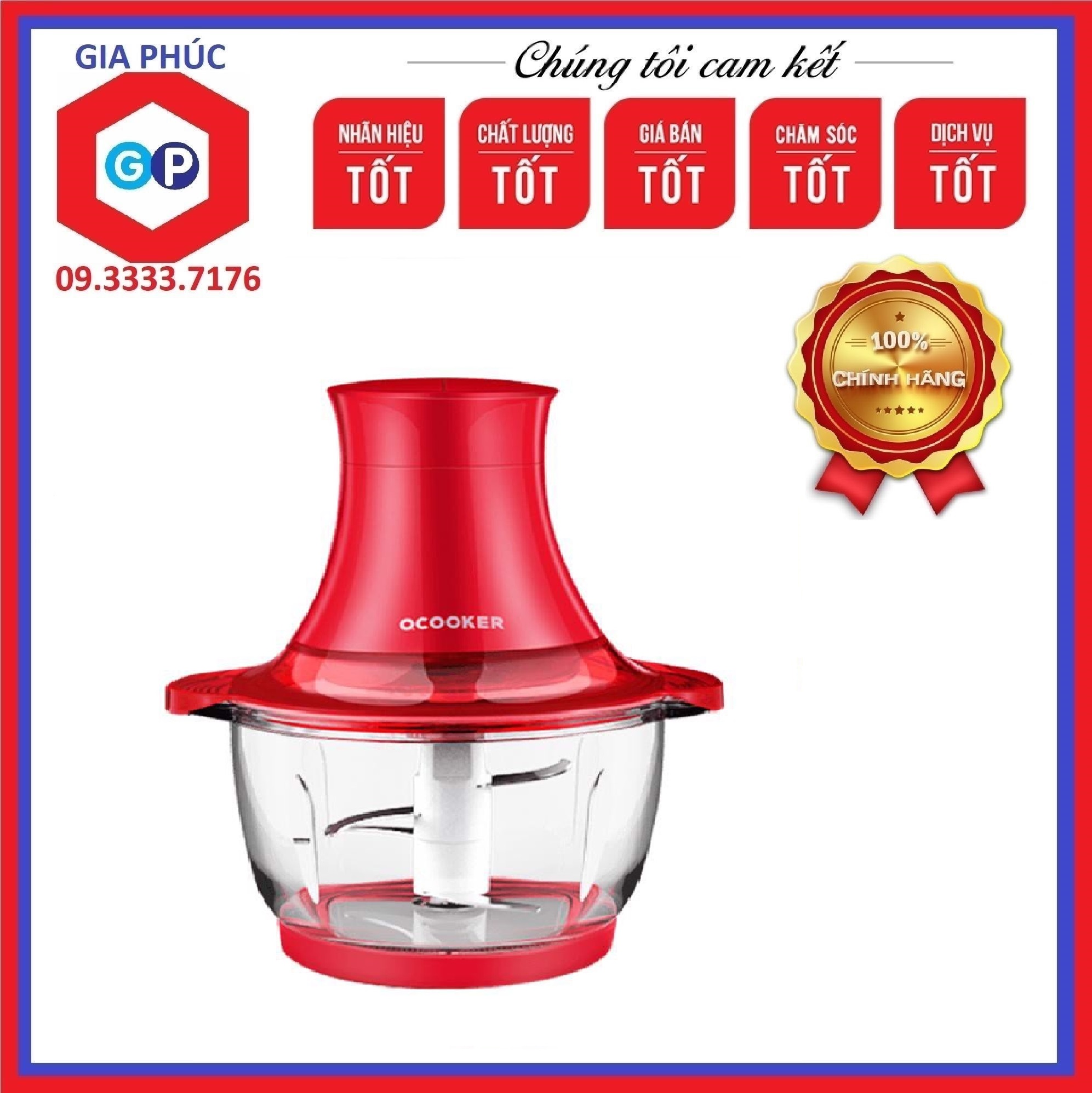 Máy xay thịt, rau, củ Qcooker - phân phối chính hãng Xiaomi