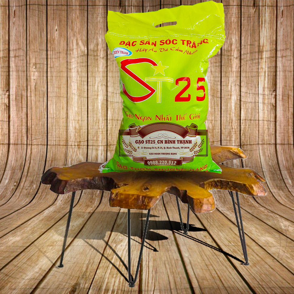 Gạo ST25 (túi 5kg, gạo mới 100%) - ST25-005-165K