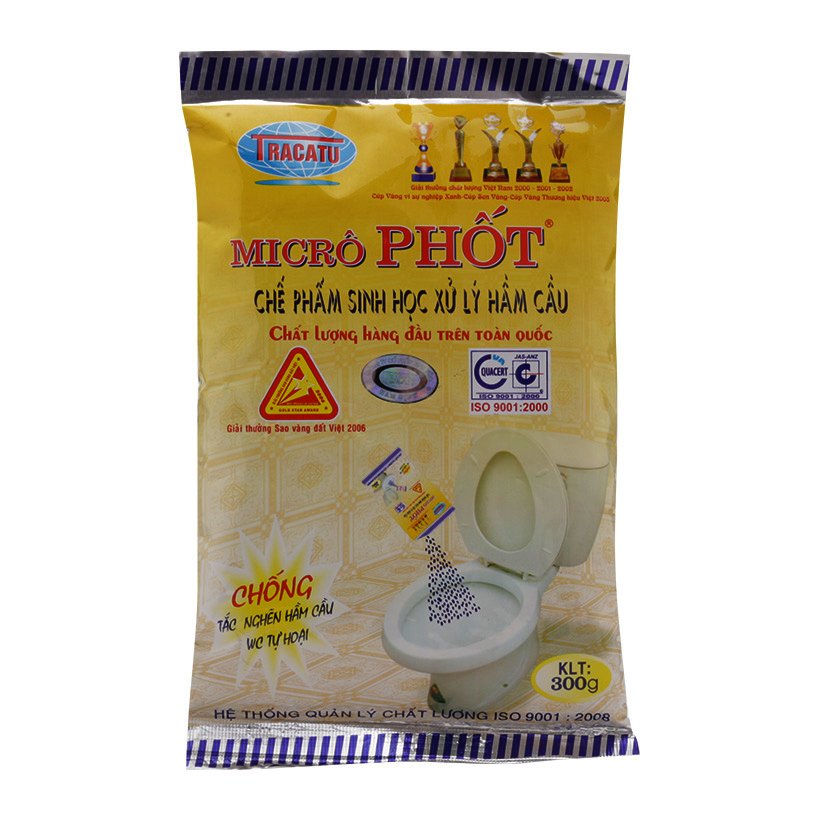 Men xử lý bể phốt microphot 300g