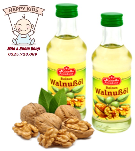 Dầu óc chó cho bé ăn dặm của Đức (Date 12/2022)