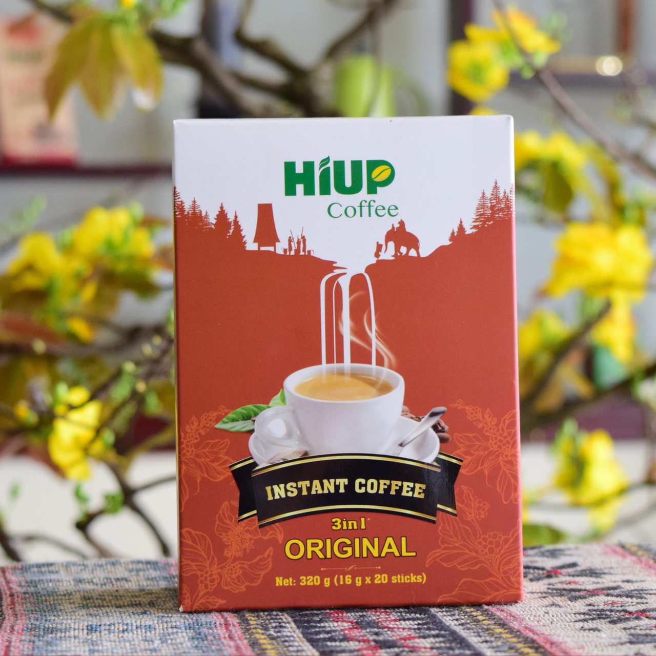 Cà phê hòa tan 3in1 nguyên vị - hiup coffee