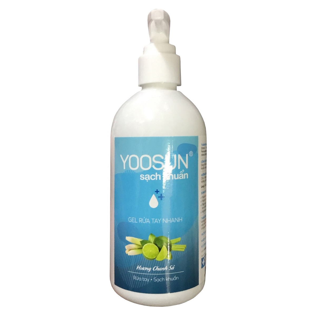 Gel rửa tay khô sạch khuẩn Yoosun hương chanh sả - chai 250ml