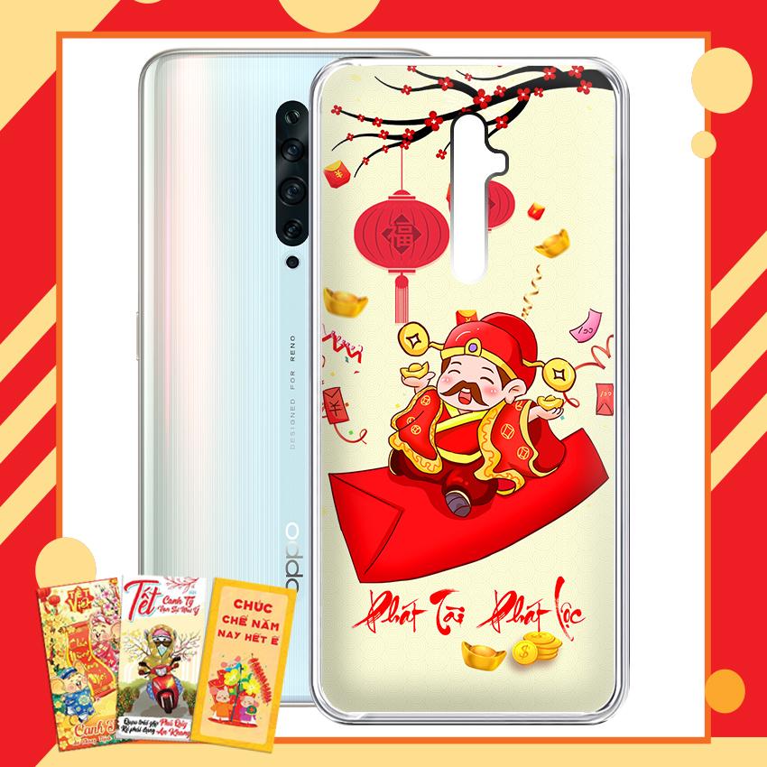 [HCM]Ốp lưng Oppo Reno2 F in câu chúc Tết kèm bao lì xì xinh xinh - 01251 7956 HPNY2020 10 - Silicone Dẻo