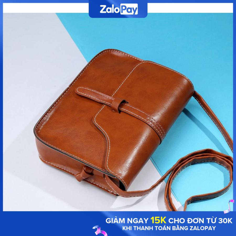 [HCM]Túi đeo chéo nữ thời trang cách điệu siêu cute Khóa dây xỏ KDR-TDC252 Kodoros