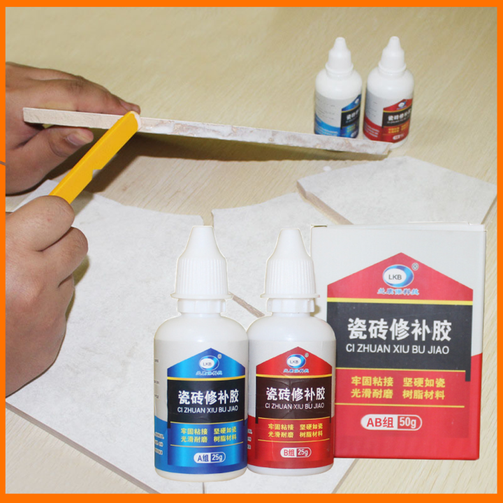 Bộ Đôi Keo Sửa Chữa Dán Gạch Men, Gốm Sứ Cao Cấp LKB