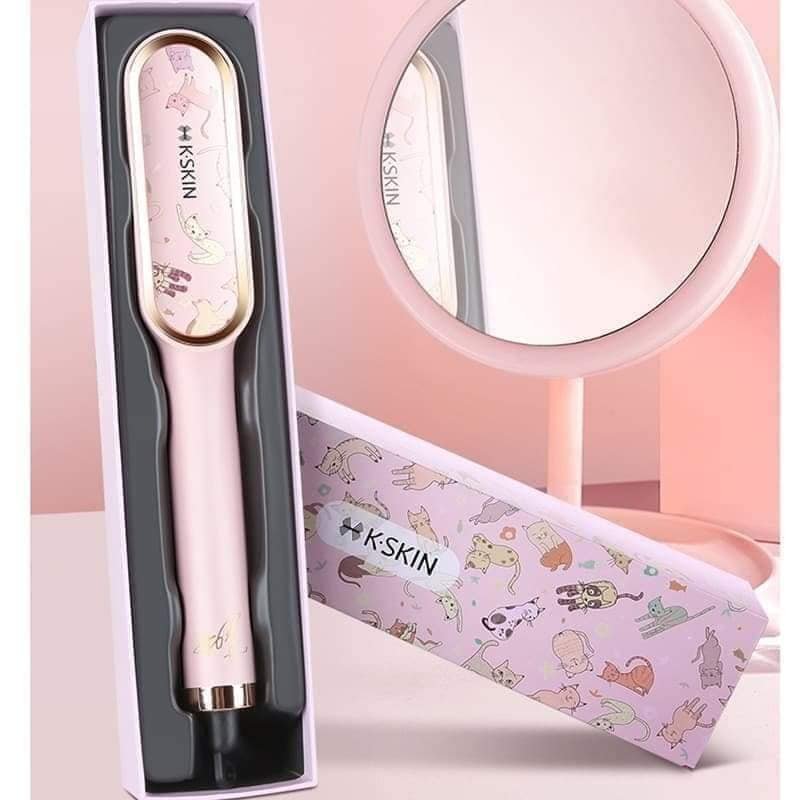 Lược chải đa năng làm thẳng và uốn tóc k-skin kd380