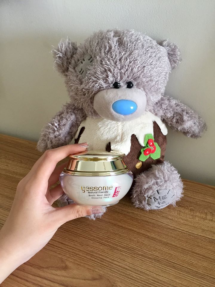 Yessome bird’s nest aqua sleeping pack - mặt nạ tổ yến