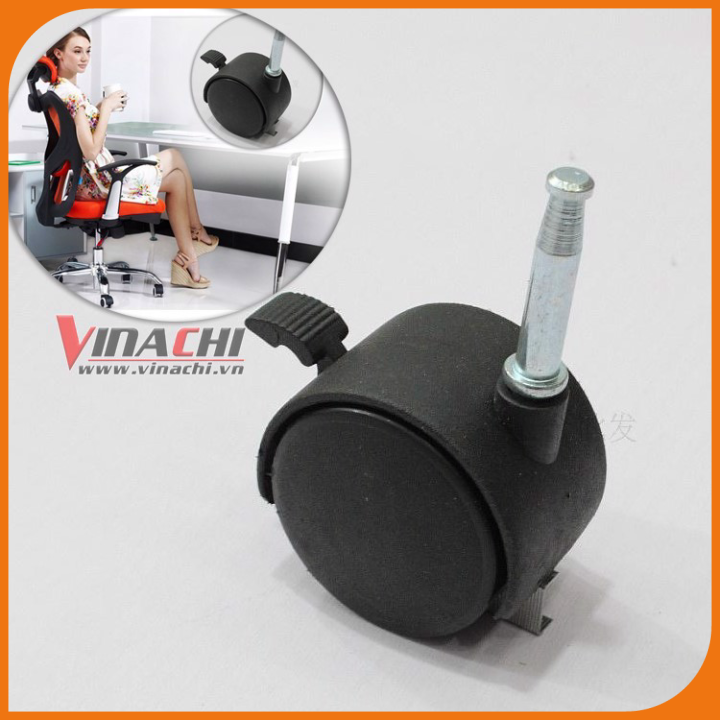 Bánh Xe Lăn Chốt Tròn - Bánh Xe Lăn Phụ Kiện Di Động Thuận Tiện Di Chuyển Đồ Đạc