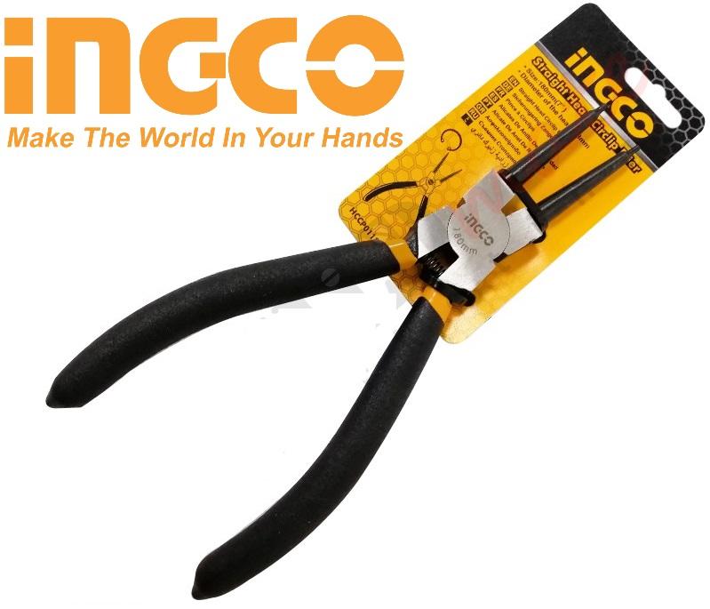 Kìm mở phe vòng trong 180mm 7inch ingco hccp011802