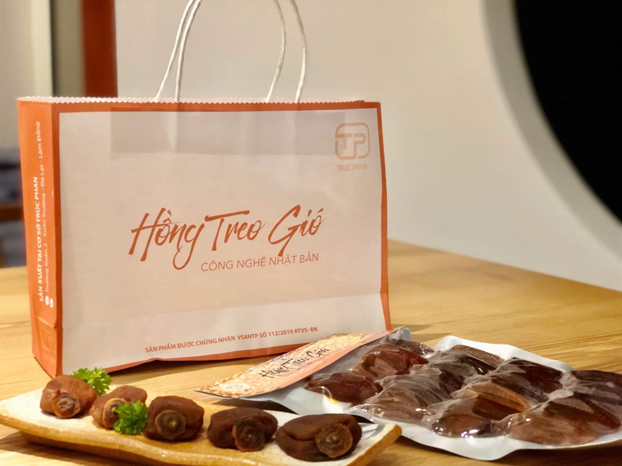 1kg Hồng Treo Gió ĐÀ LẠT [Trúc Phan Farm] - Loại Không Hạt